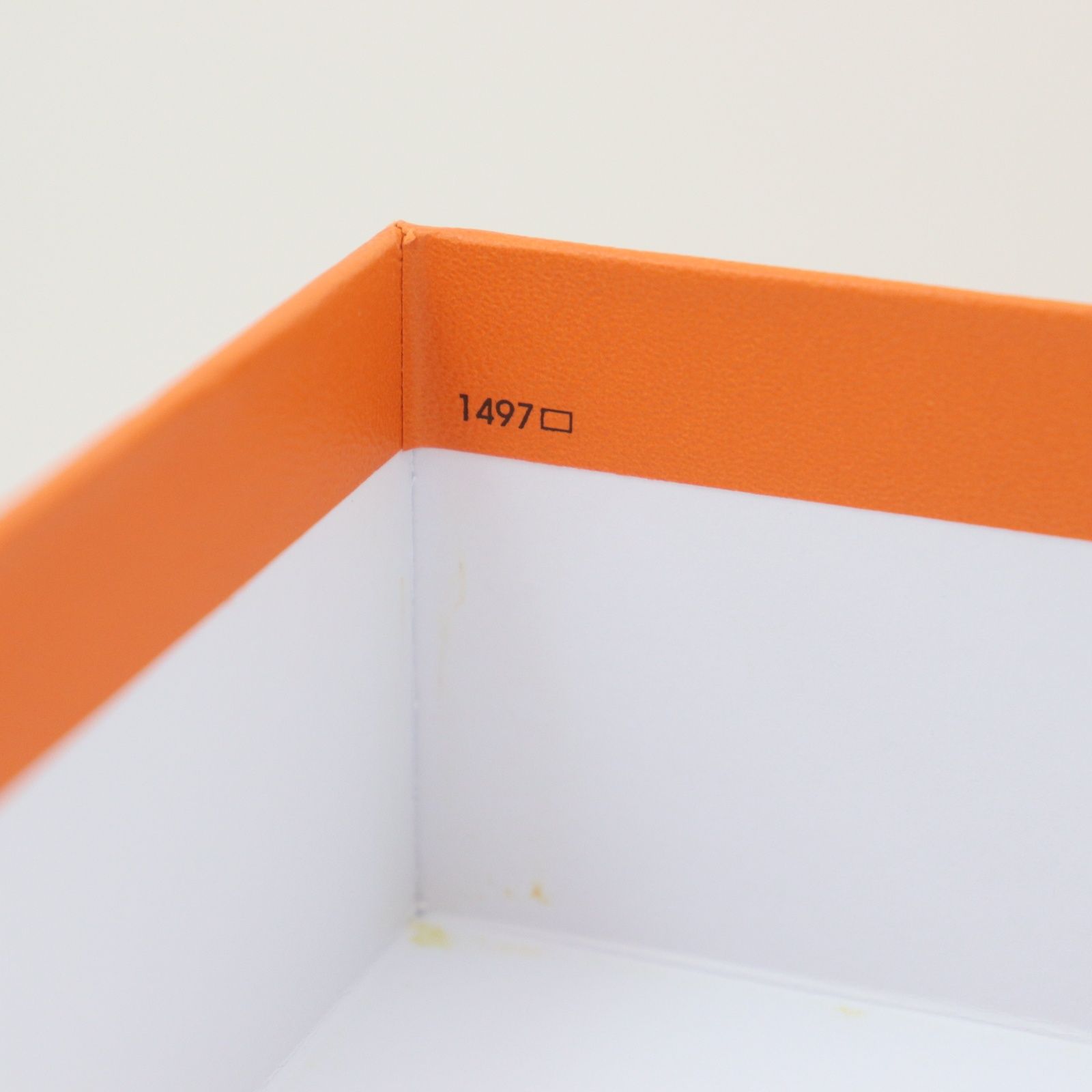 ITFE2MT0L15O HERMES エルメス 空き箱 バーキン25 1497□ オレンジ
