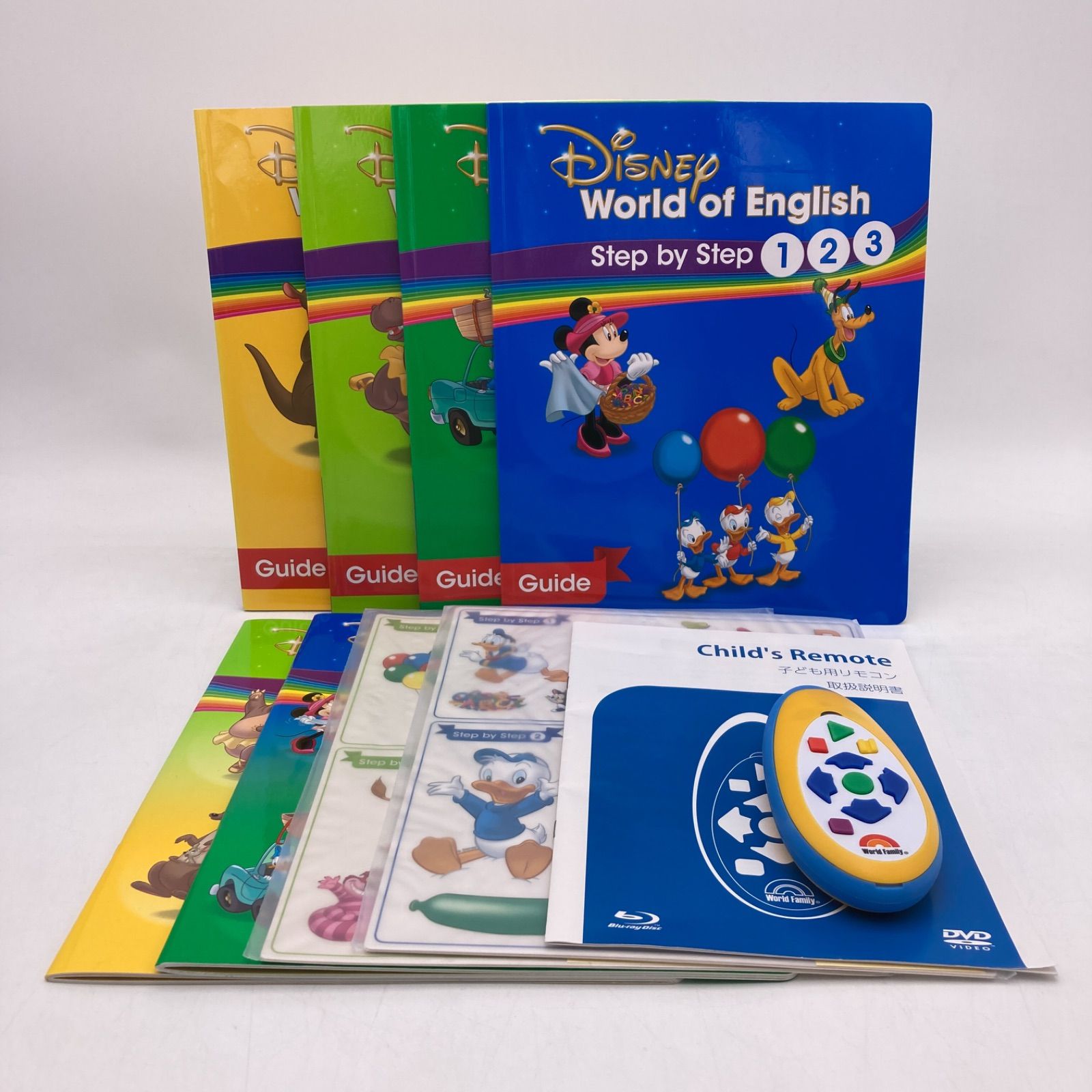 メインプログラムとミッキーメイト ブルーレイ ディズニー英語システム