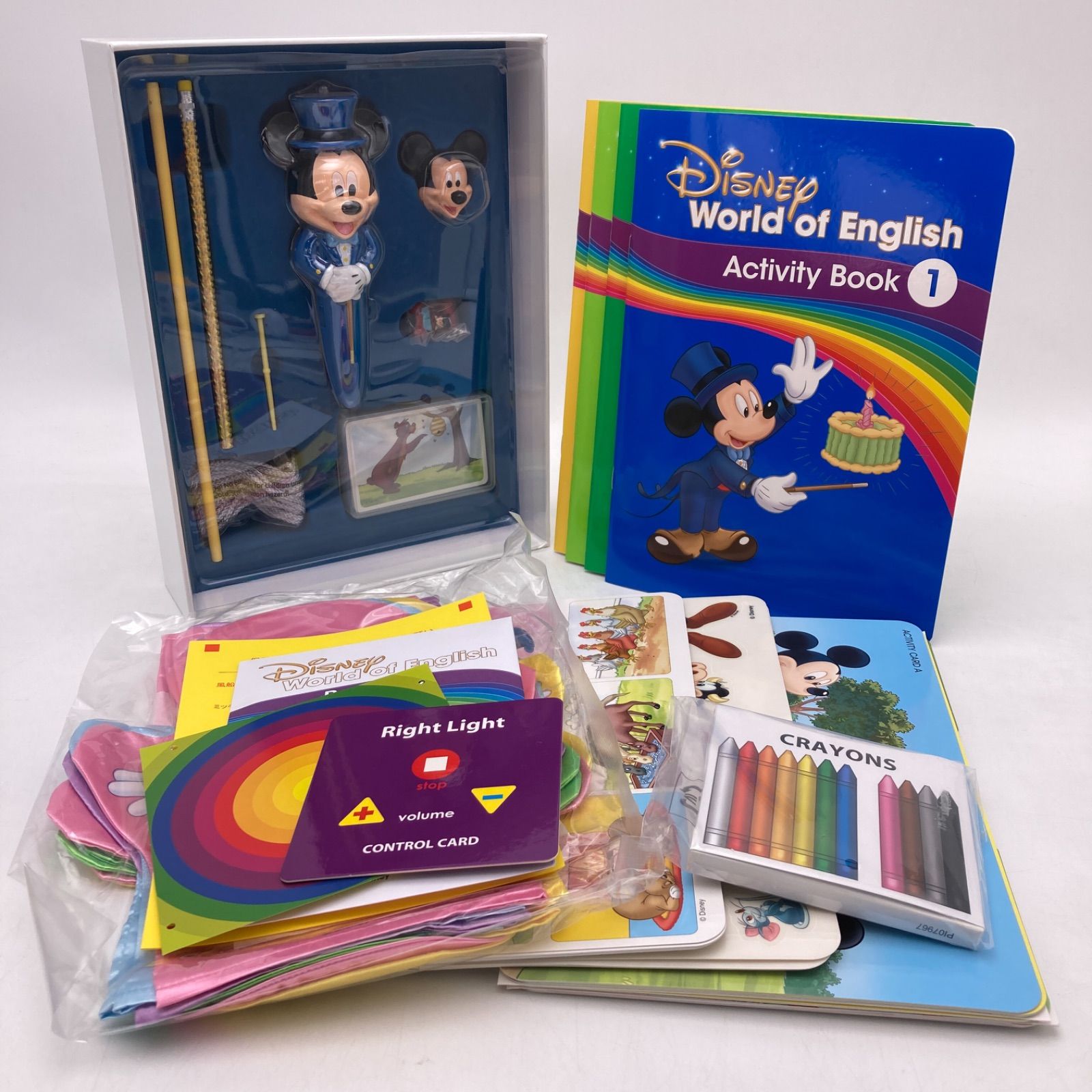 メインプログラムとミッキーメイト ブルーレイ ディズニー英語システム