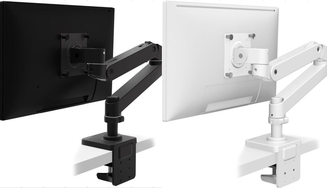 ERGOTRON LX PRO デスクマウント モニターアーム ブラック 34インチ 1.8～10.0kg まで対応 VESA規格対応 エルゴトロン 45-682-292 45-682-290