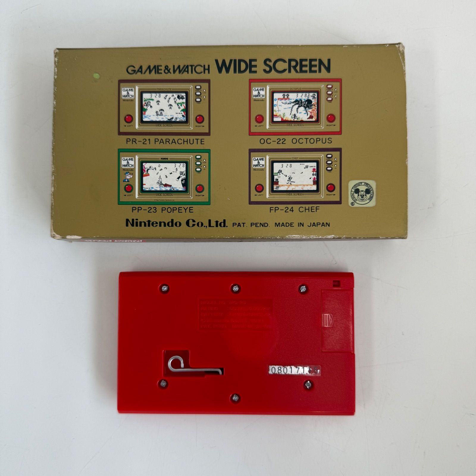  Nintendo GAME WATCH ミッキーマウス ワイドスクリーン その他 その他機種