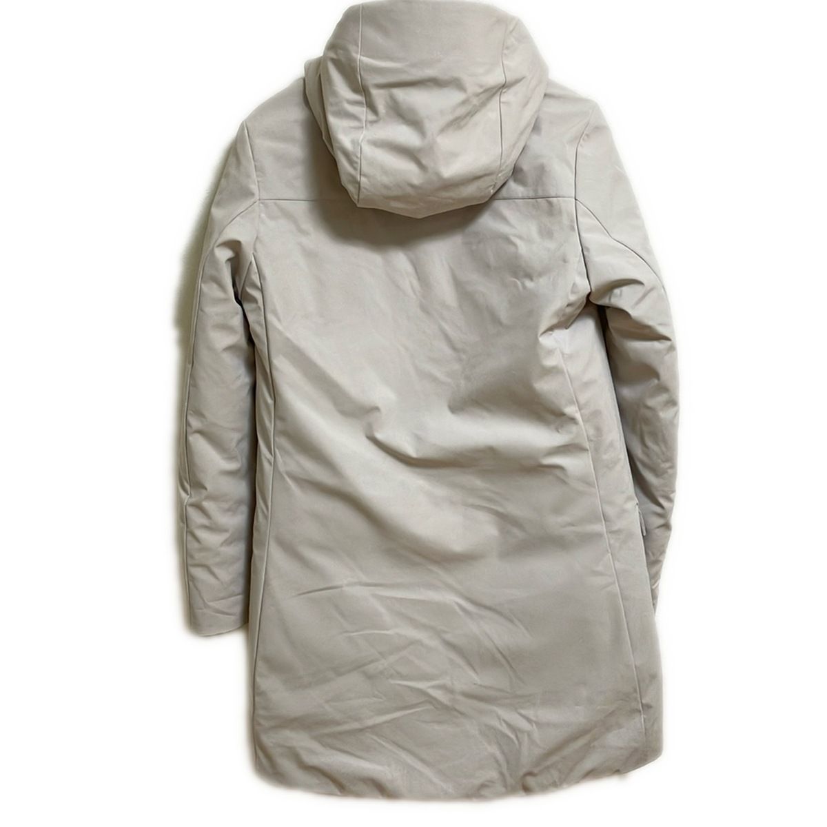 SAVE THE DUCK セイブザダック コート サイズS レディース - アイボリー 長袖 ジップアップ 中綿 冬