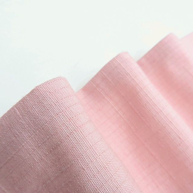 百華 Y 3927 正絹 縫い一つ紋 手縫い仕立て 紅花紬 着物