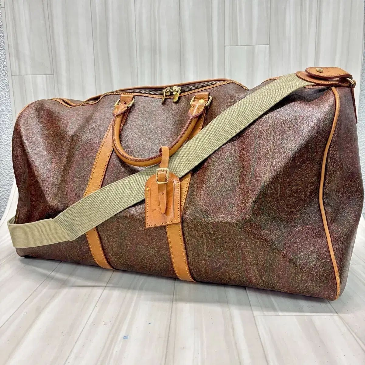 エトロ ボストンバッグ 旅行カバン