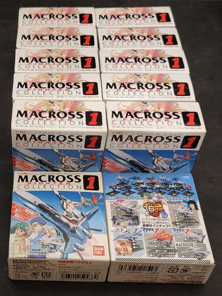 バンダイ マクロスファイター 1 BOX