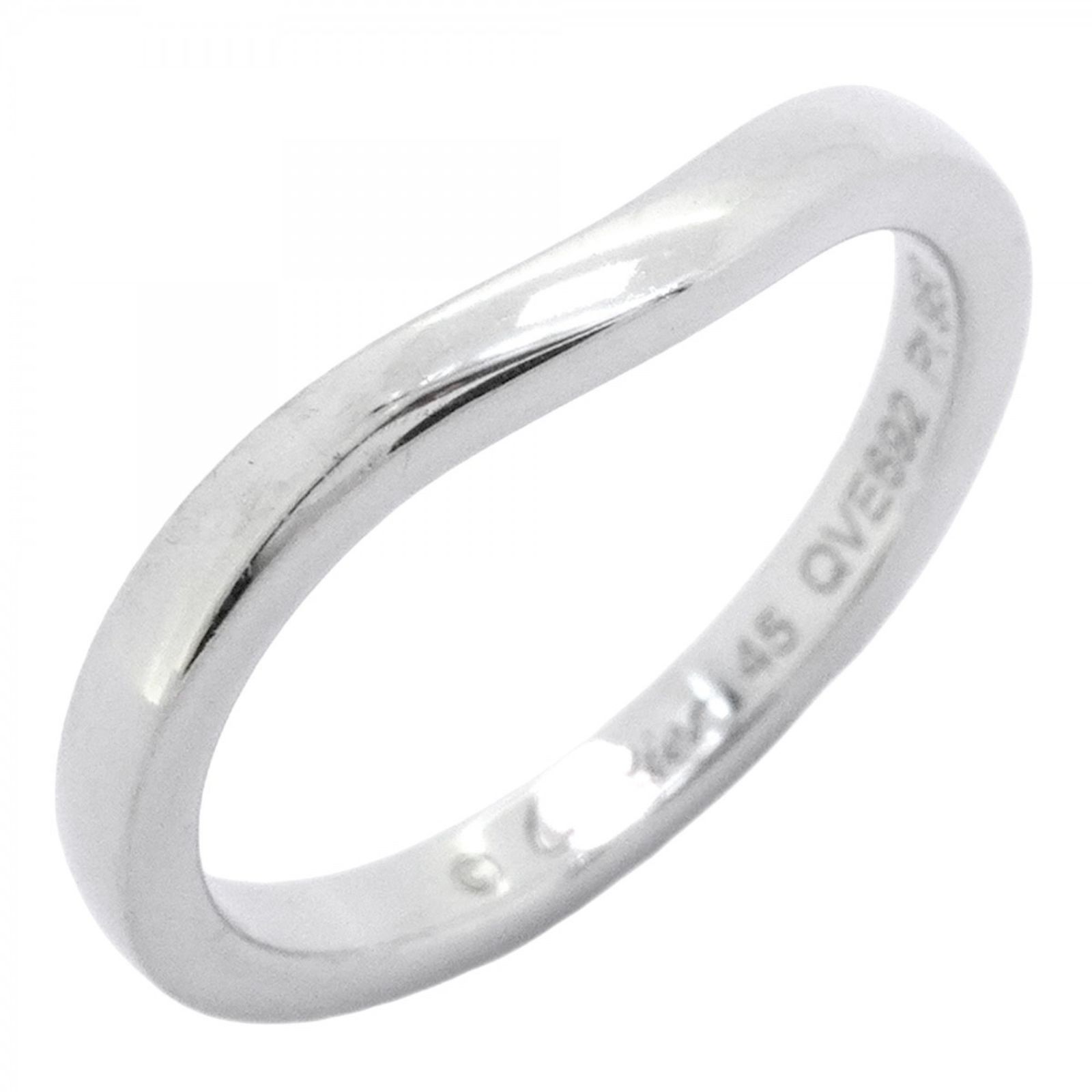カルティエ Cartier カルティエ リング バレリーナ ウェディング Pt950 プラチナ ＃45レディース