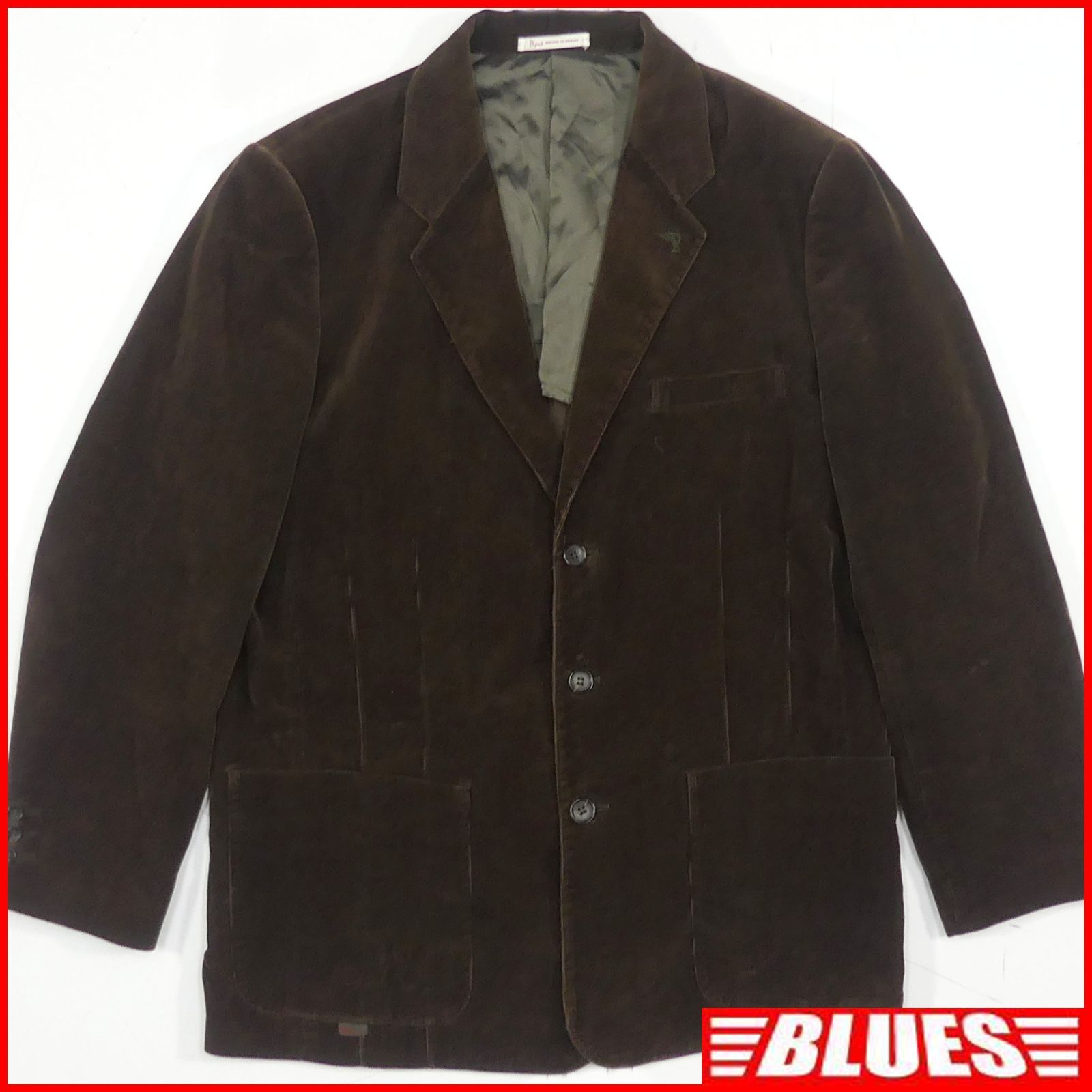 Papas パパス テーラードジャケット M ブレザー スーツ 古着 メンズ 茶 ブラウン コーデュロイ テーラードジャケット_サイズM一覧 SEULB屋着古 TY4100