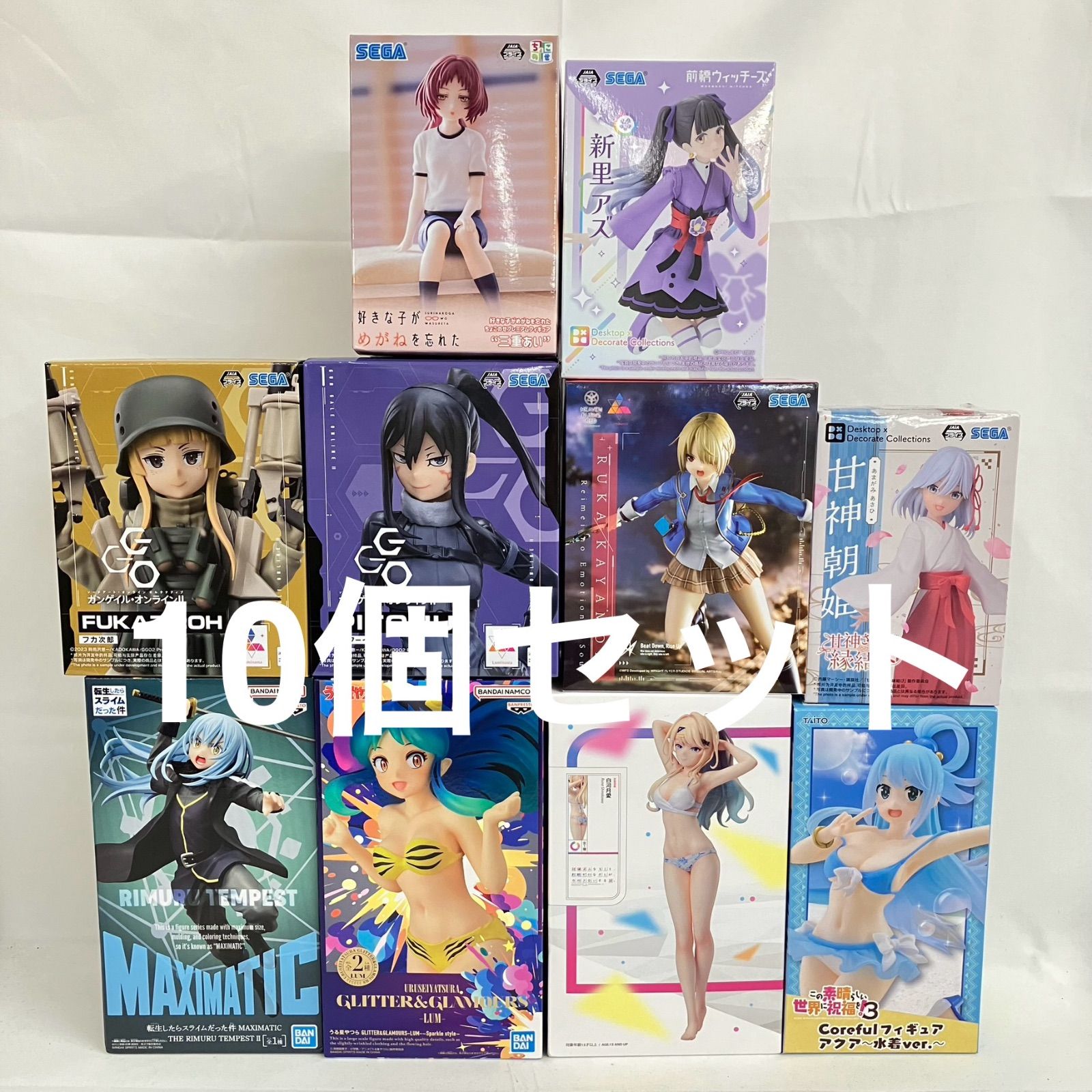 未開封 美少女 フィギュア まとめ 10個セット SFJ204 c107 - メルカリ