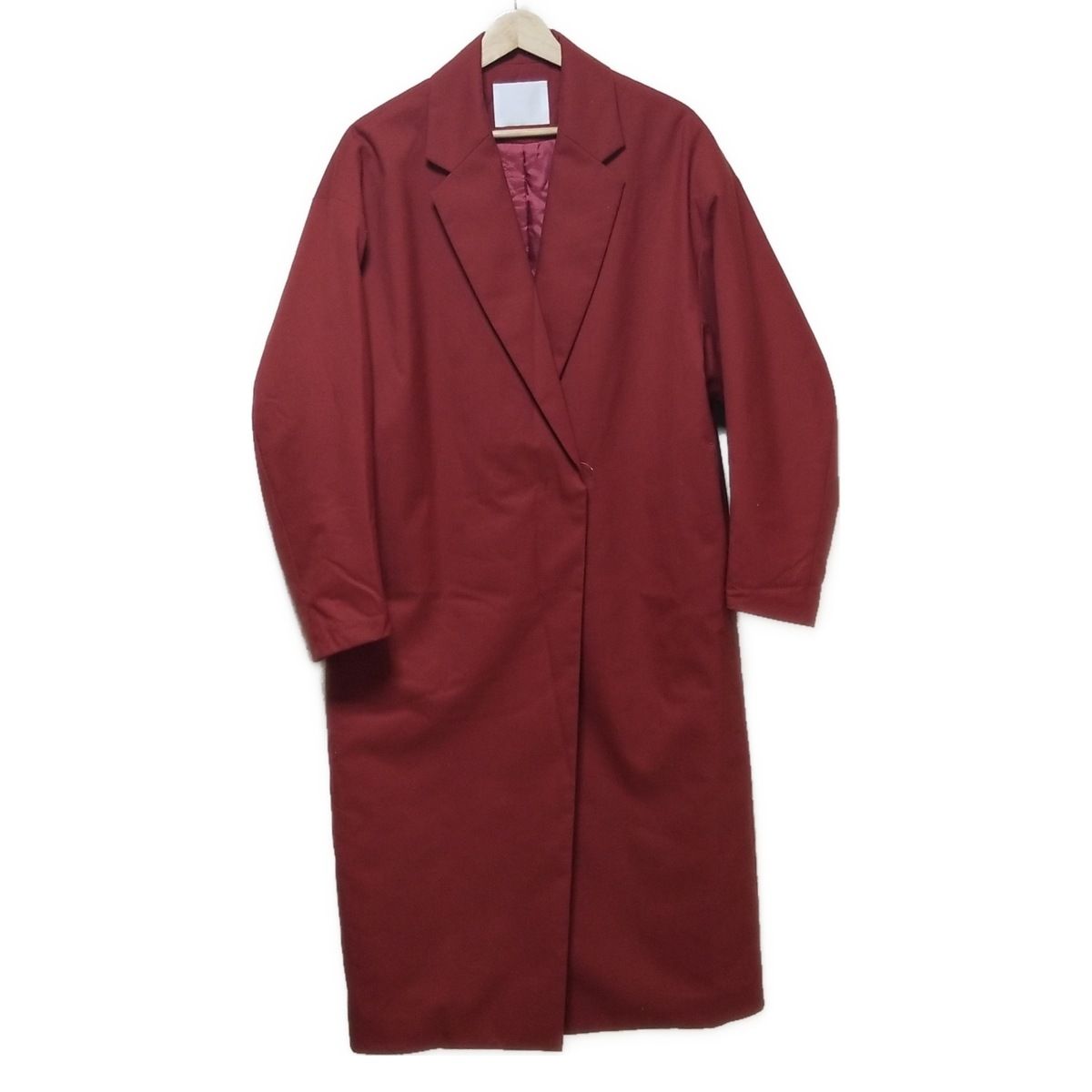 mame kurogouchi マメ クロゴウチ コート サイズ2 M レディース - ボルドー 長袖 中綿 秋 冬