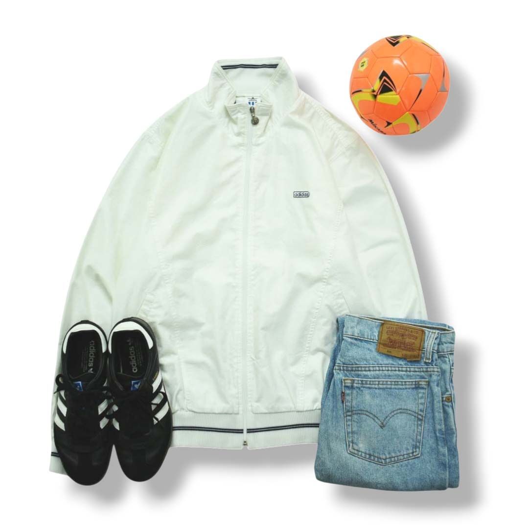 デサント期】 90s ヴィンテージ アディダス adidas テニス プリント