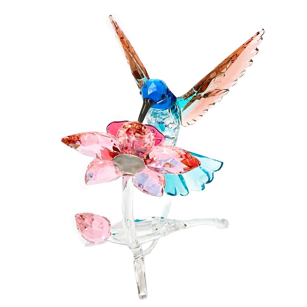 スワロフスキー SWAROVSKI ハミングバード ハチドリ オブジェ 置物