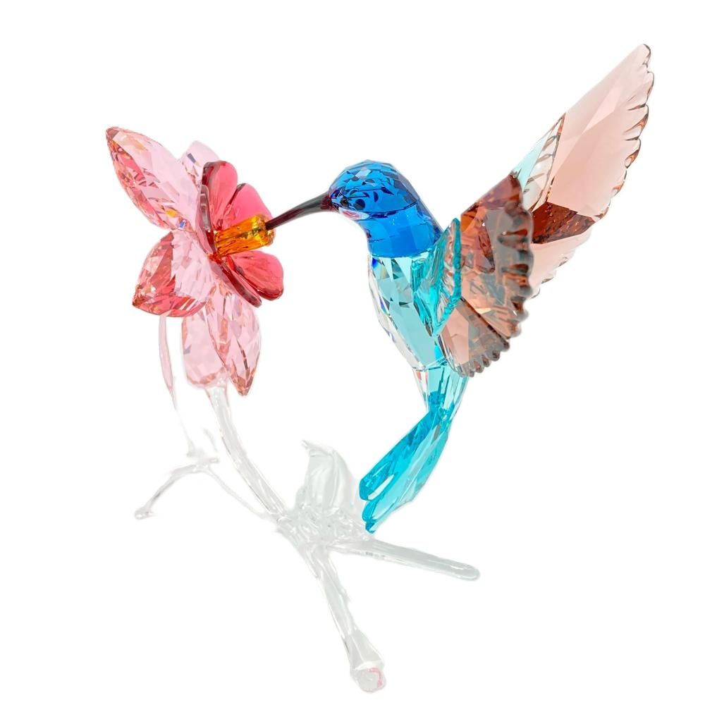 スワロフスキー SWAROVSKI ハミングバード ハチドリ オブジェ 置物