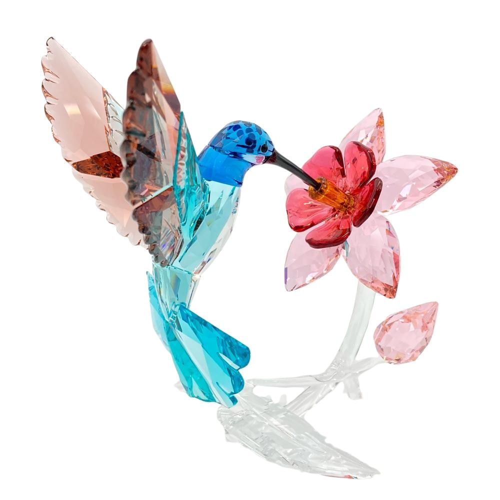 スワロフスキー SWAROVSKI ハミングバード ハチドリ オブジェ 置物