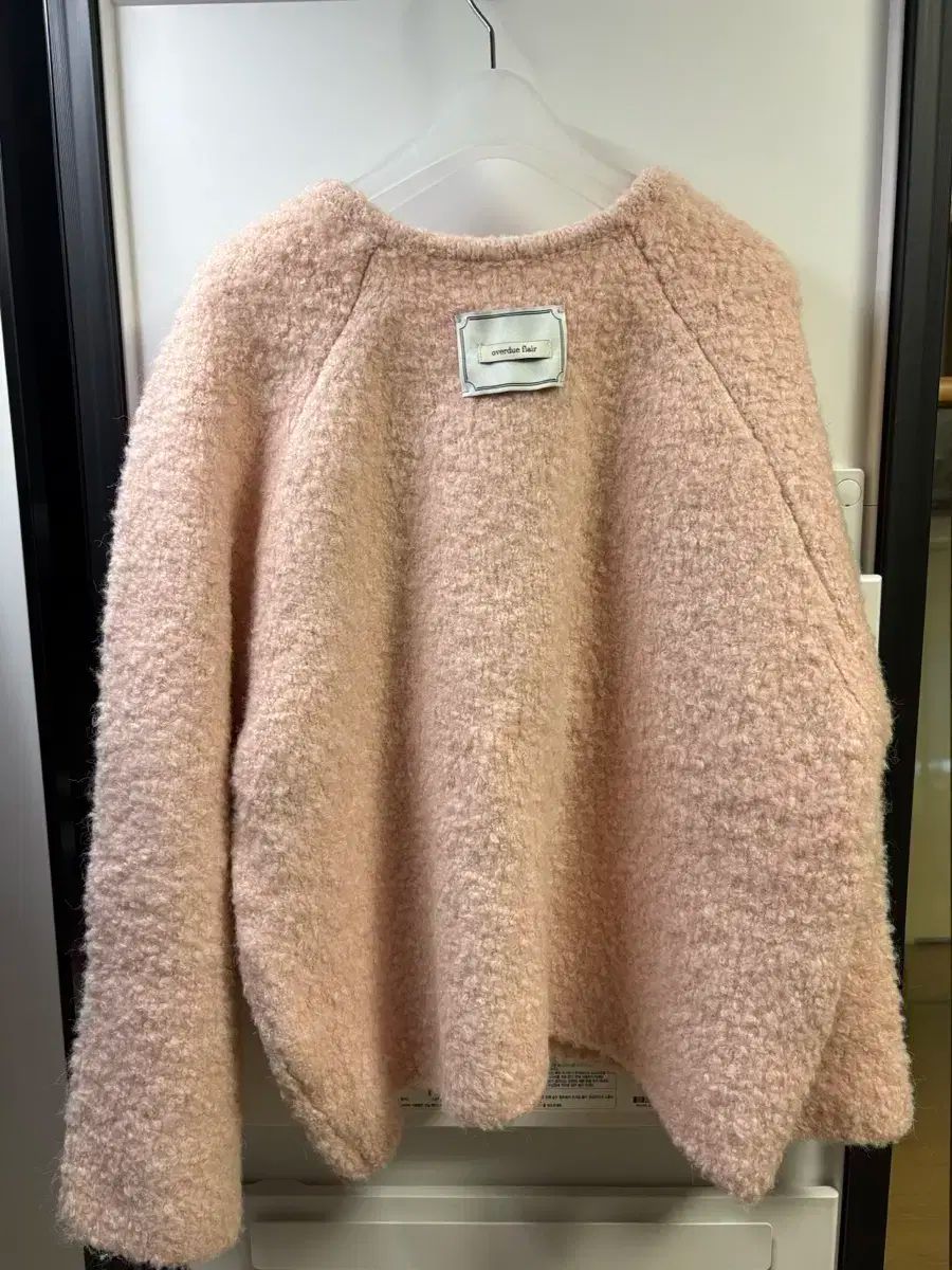 【お買い得】 オーバーデューフ ロゴワッペン ピンク ブークレニット 超お買い得！