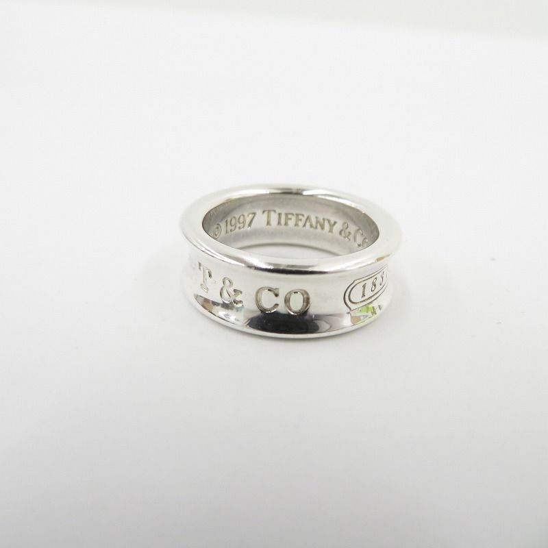 瀬戸大橋店 Tiffany-co ティファニー リング 指輪 1837 ミディアム リング - サイズ 9号 シルバー 135