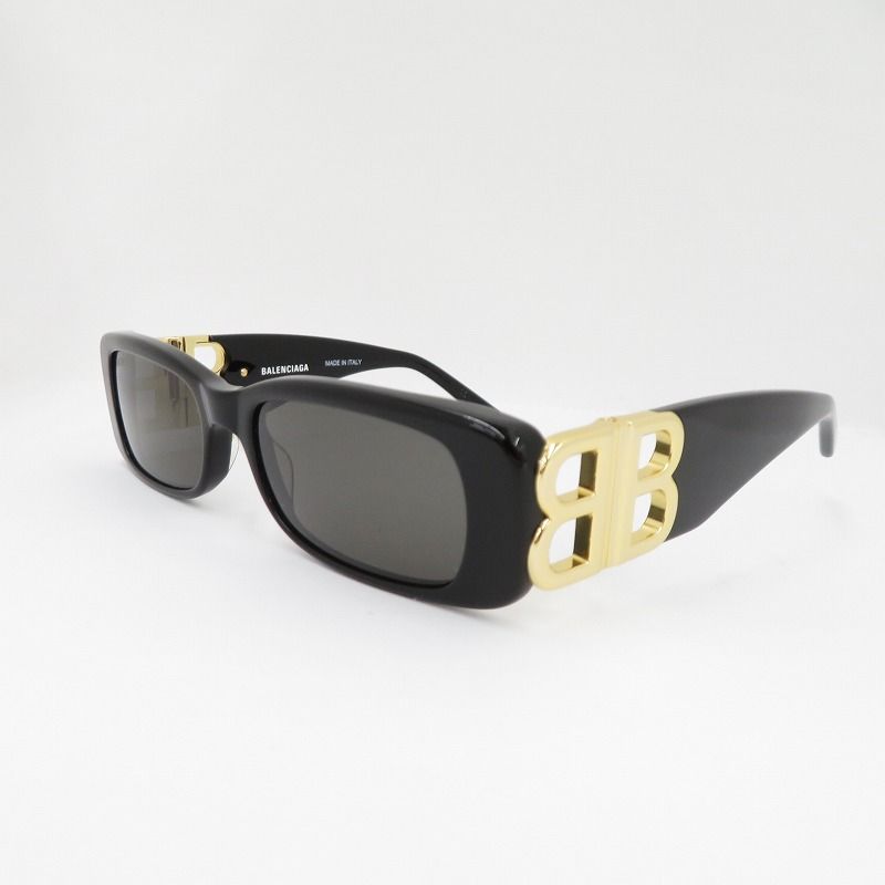 瀬戸大橋店 BALENCIAGA バレンシアガ サングラス Dynasty Rectangle BB0096S サイズ 51 18-130 ブラック 135