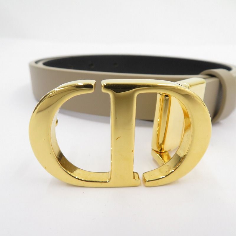 Dior ディオール ベルト 30 Montaigne _M 87 E サイズ 75 ベージュ 135