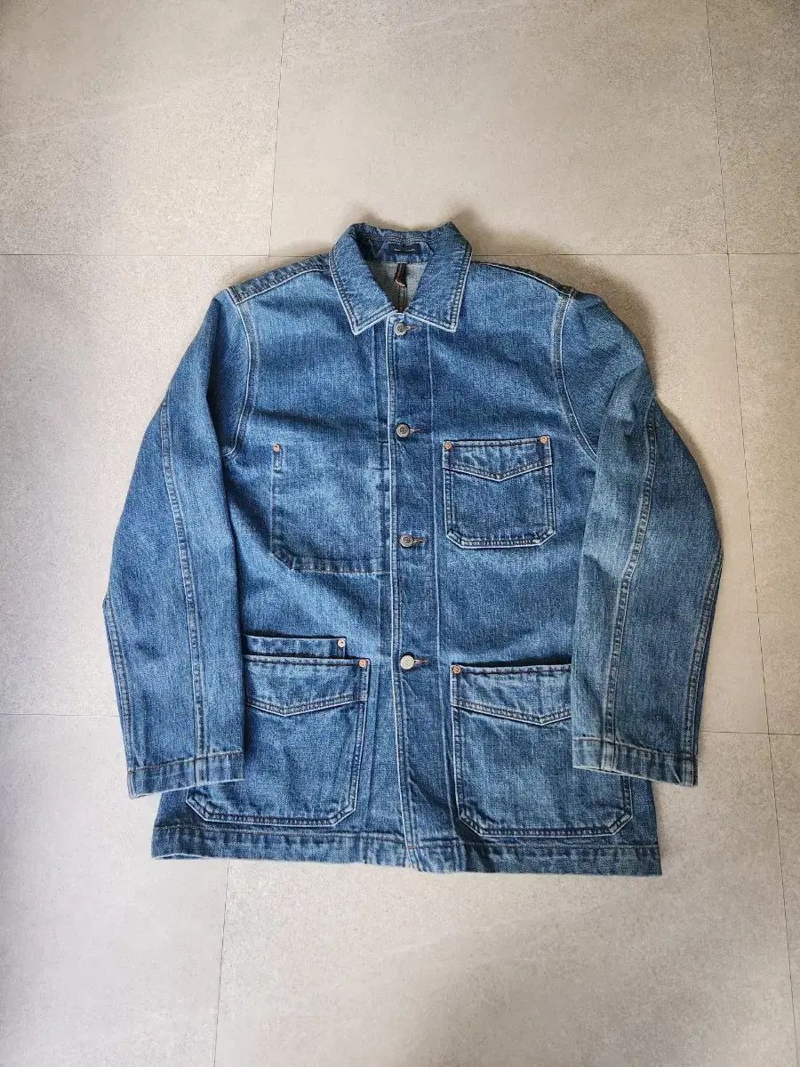 ドレイクス デニム ワークジャケット 40