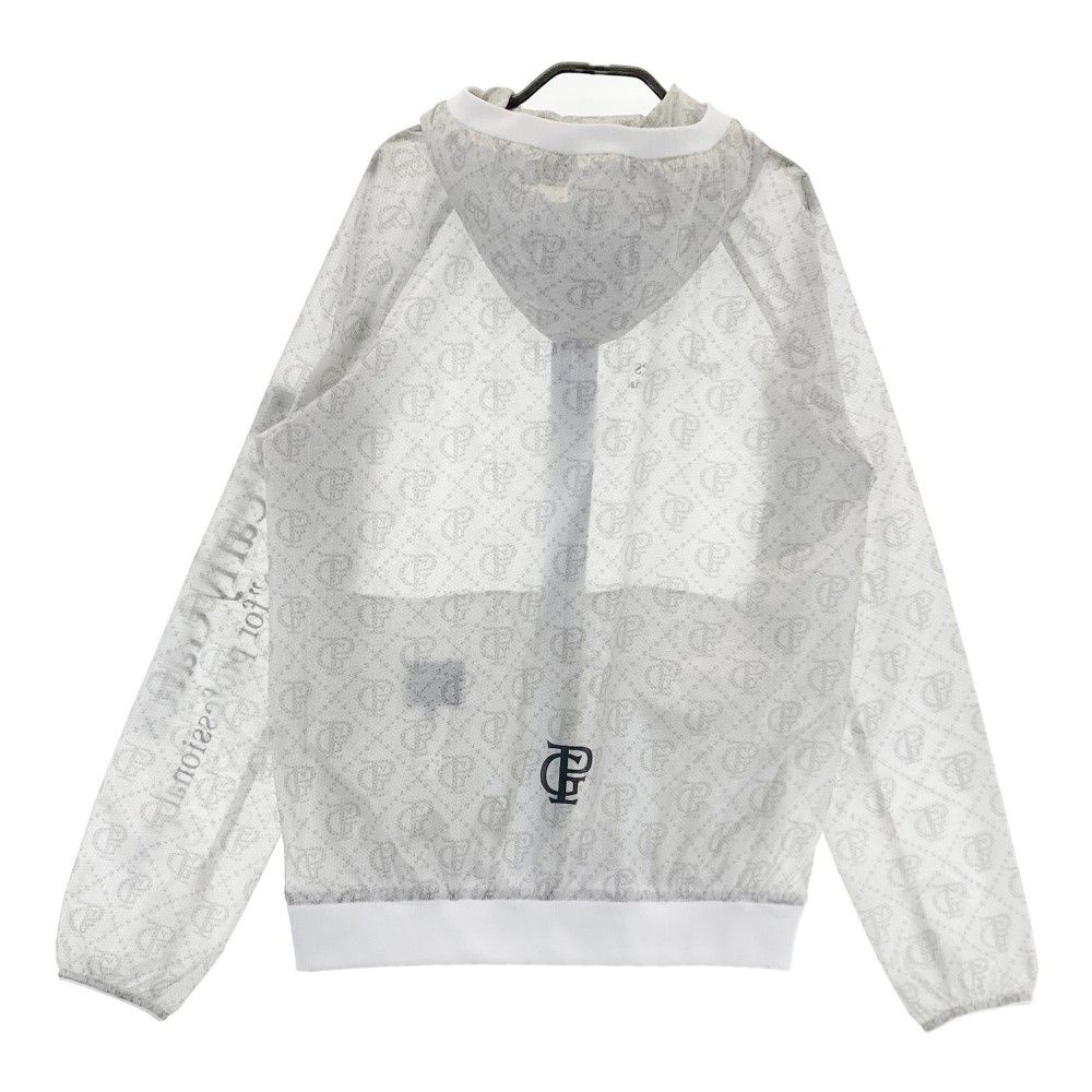 サイズ 1 PEARLY GATES パーリーゲイツ PERTEX モデル ナイロン ジップパーカー 総柄 グレー系 240101535873 ゴルフウェア レディース ストスト WWW_SMP1DAWEKUDUS_SCH_ID