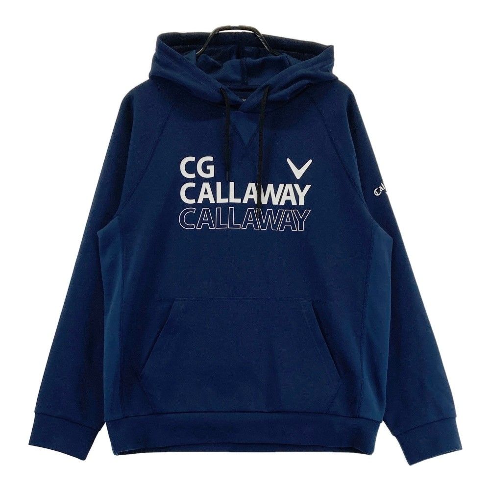 サイズ L CALLAWAY キャロウェイ モデル 長袖パーカー ネイビー系 240101550900 ゴルフウェア メンズ ストスト