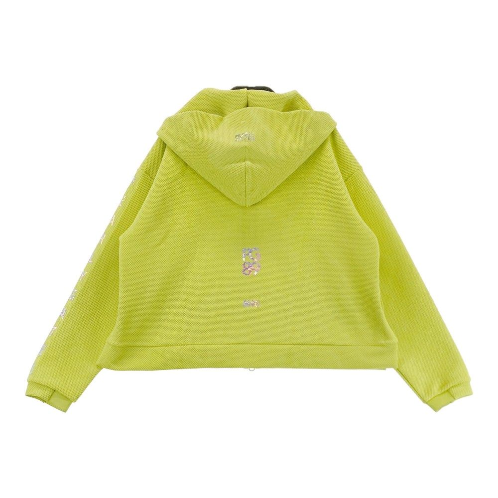 サイズ 0 PEARLY GATES パーリーゲイツ ジップパーカー グリーン系 ゴルフウェア レディース ストスト