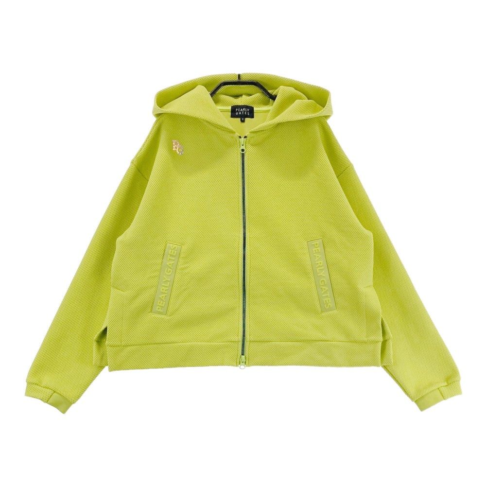 サイズ 0 PEARLY GATES パーリーゲイツ ジップパーカー グリーン系 240101552878 ゴルフウェア レディース ストスト