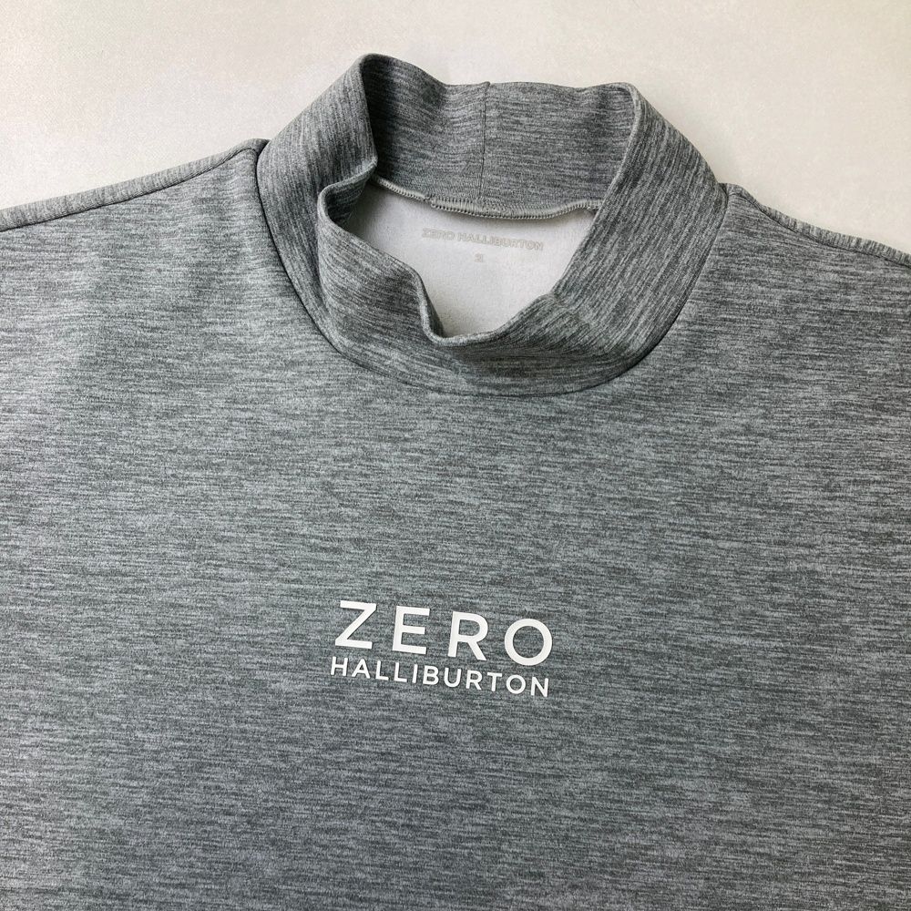 サイズ：2L ZERO HALLIBURTON ゼロハリバートン ハイネック 長袖T
