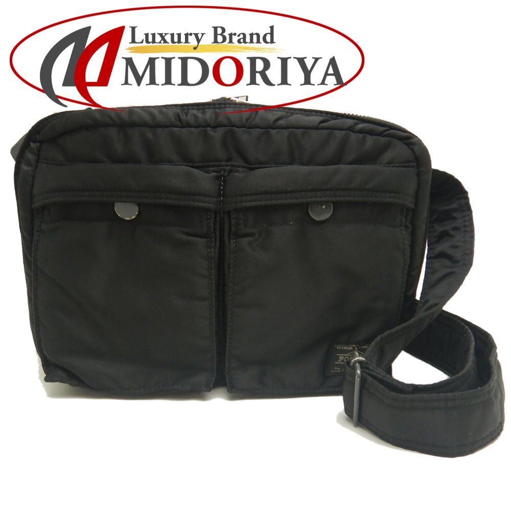 PORTER ポーター TANKER タンカー ショルダーバッグ ナイロン ブラック メンズ 253333