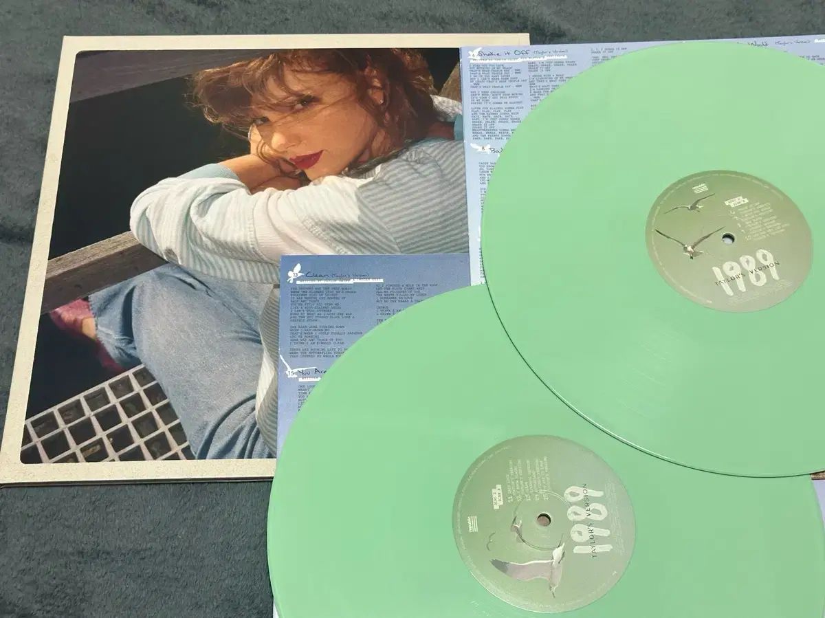 テイラー 素早く 1989 TV アクアマリン LP