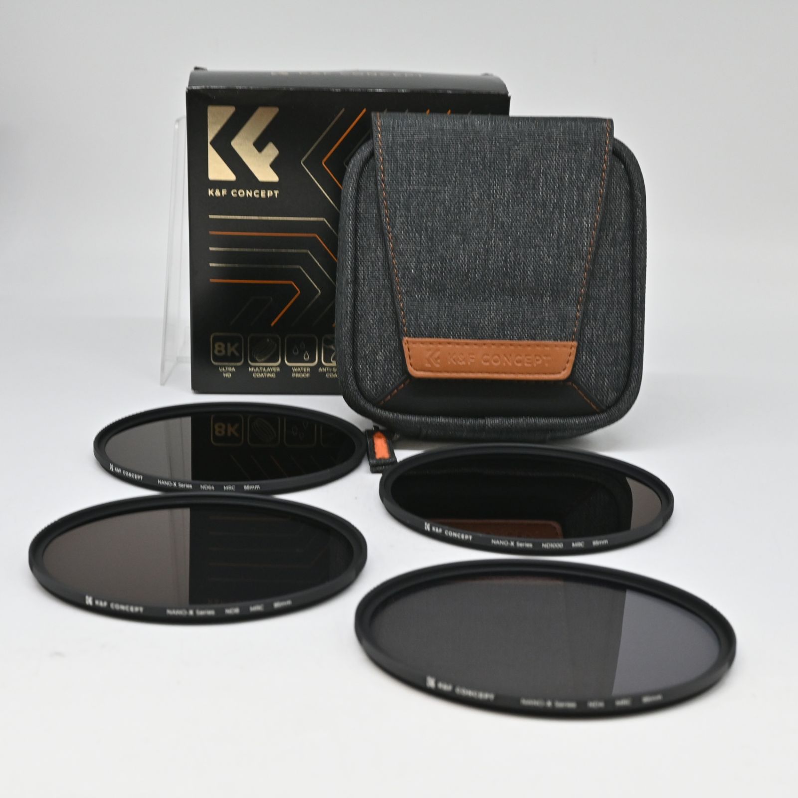 K-F CONCEPT 95mm GND8 ND8 ND64 ND1000セット NDフィルター