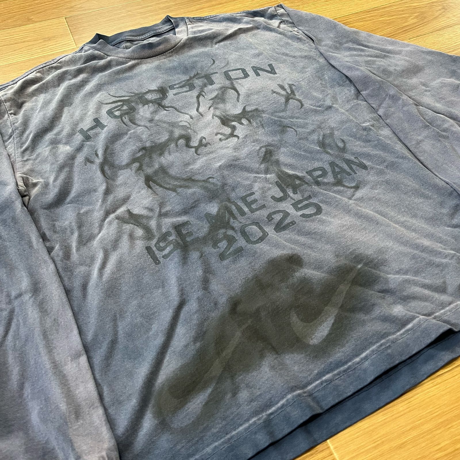 安心の全品国内発送！ Cactus Jack X FRAGMENT X NIKE カクタスジャック フラグメント ナイキ HOUSTON TO ISE MIE LONG SLEEVE L ヒューストン 伊勢 ロンT