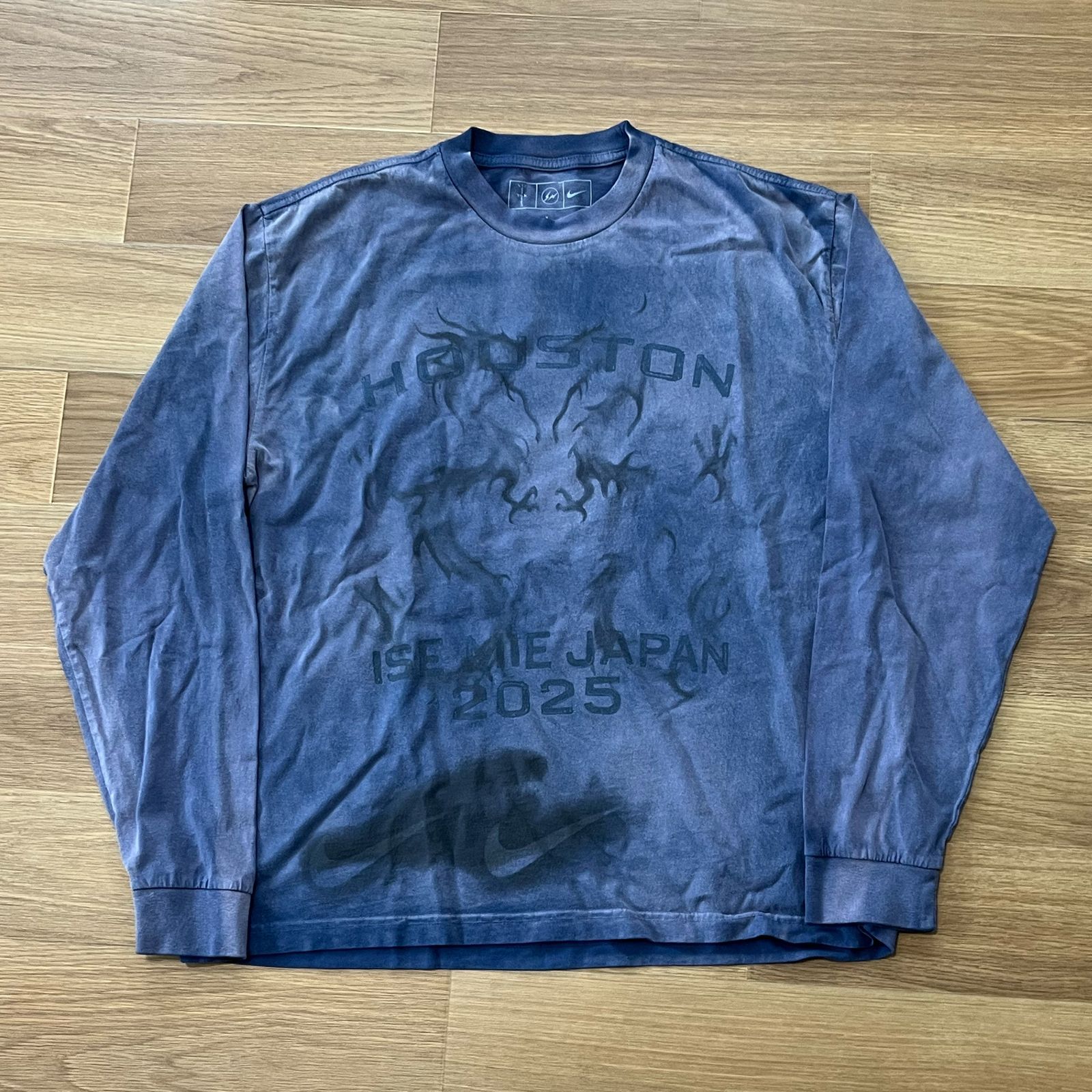 Cactus Jack X FRAGMENT X NIKE カクタスジャック フラグメント ナイキ HOUSTON TO ISE MIE LONG SLEEVE L ヒューストン 伊勢 ロンT