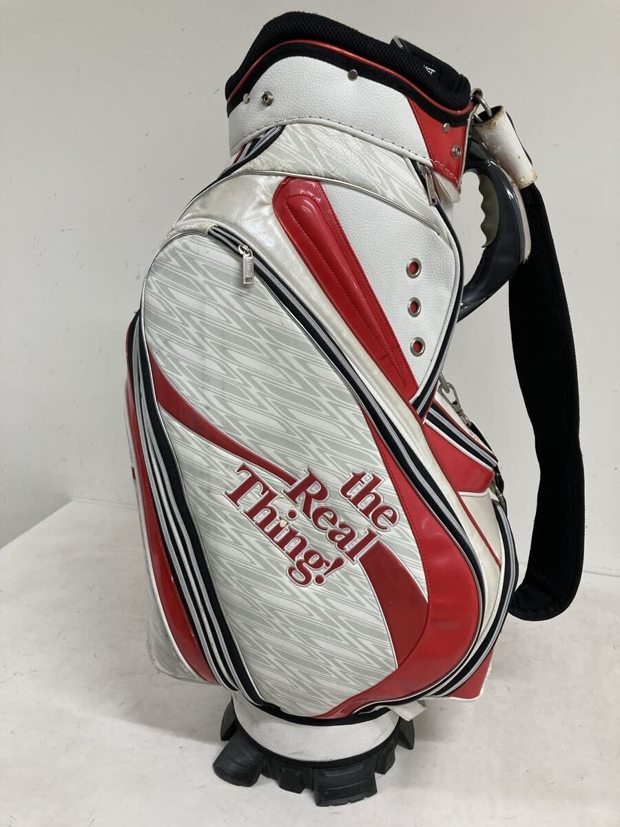 Coca-Cola ゴルフバッグ 赤　レア　ネーム付き le coq sportif GOLF（ルコックスポルティフ ゴルフ） ルコックゴルフ