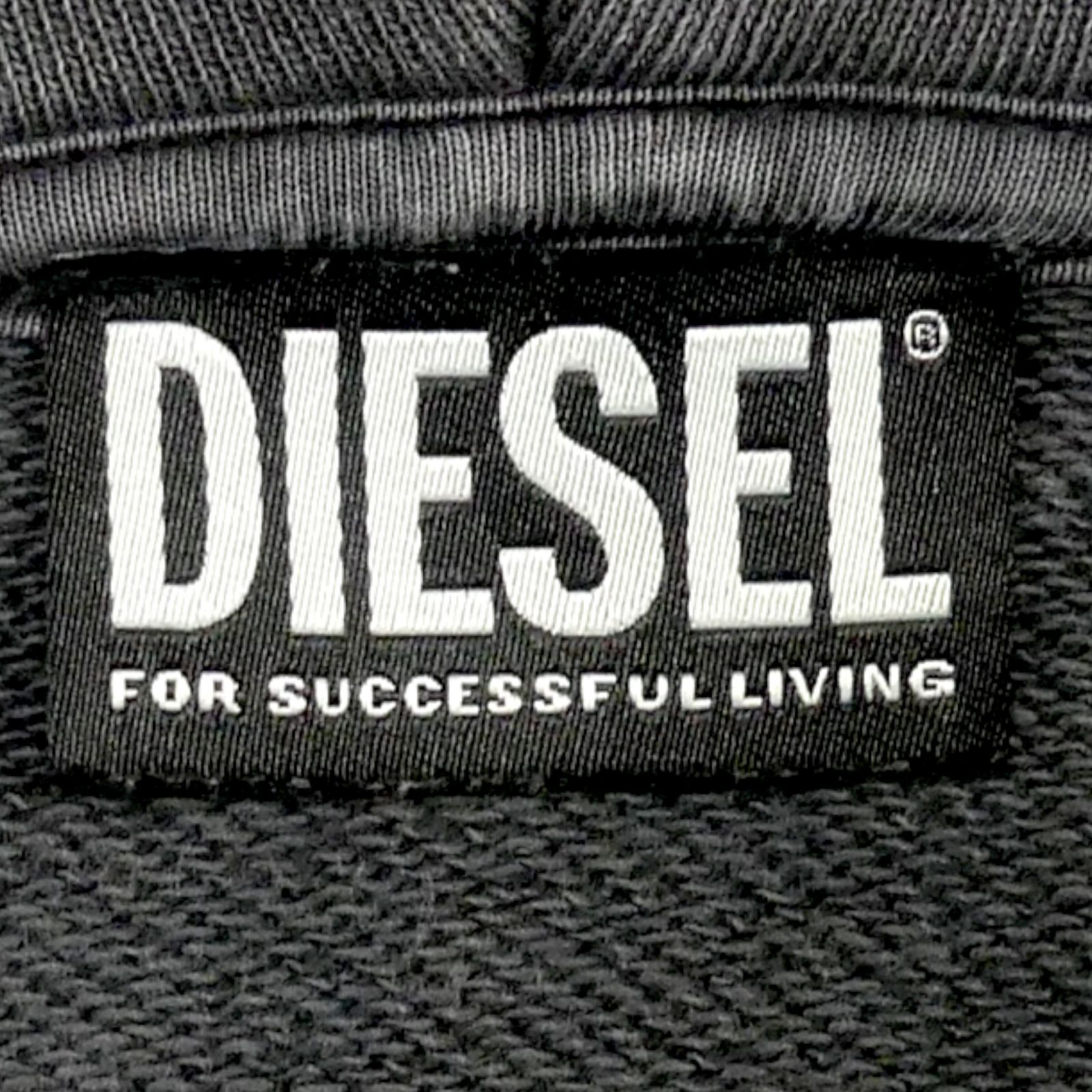 海外限定。 DIESEL ディーゼル ジャケット ブルゾン M 古着 メンズ グレー パーカー フーディー ジャケット_ブルゾン_サイズM一覧 SEULB屋着古 TY4101