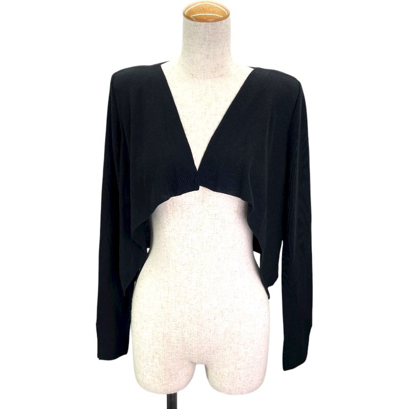 フォクシー FOXEY DAISY LIN for FOXEY Seaweed 長袖カーディガン 06165 ブラック レディース カーディガン