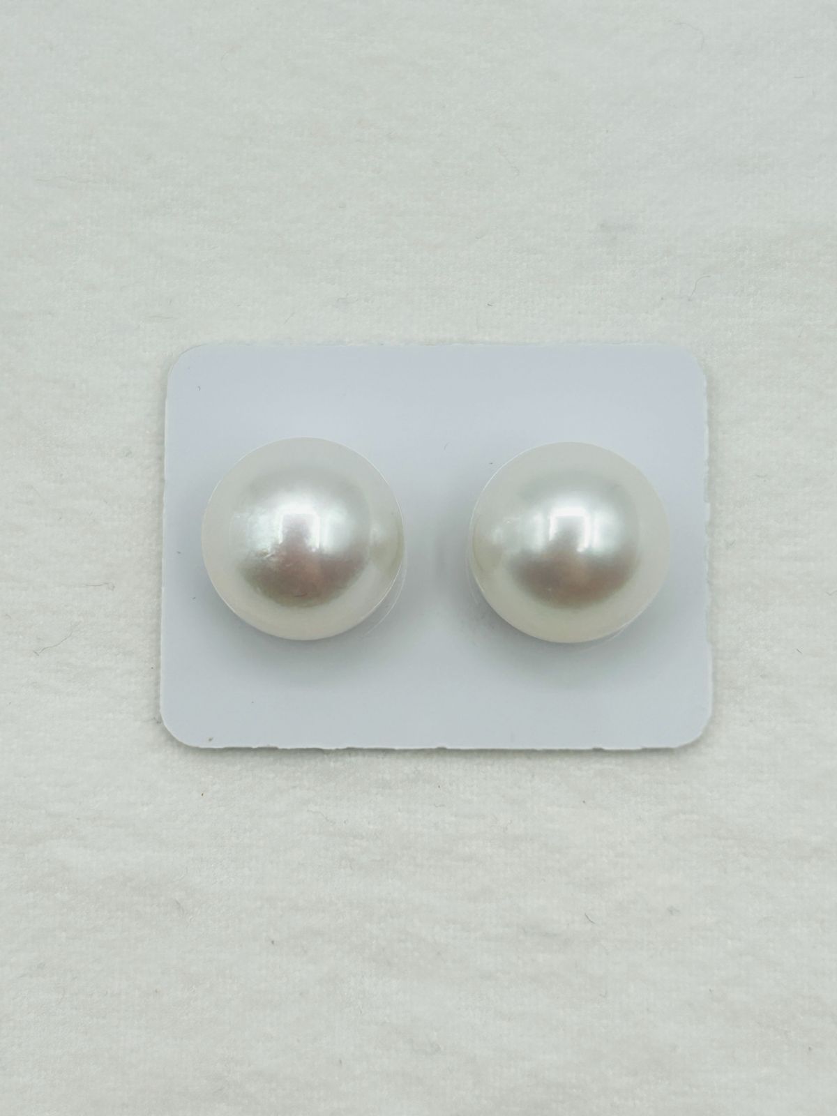 白蝶 真珠 南洋 パール フェニックス ペアルース 14.3 mm 真珠科学研究所 Phoenix 鳳凰
