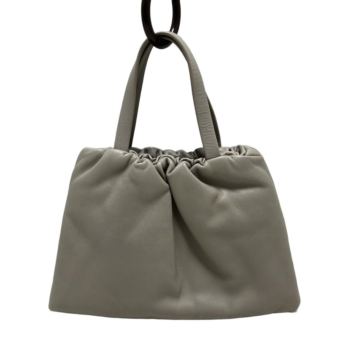 Aeta(アエタ) トートバッグ - グレーベージュ ミニバッグ レザー