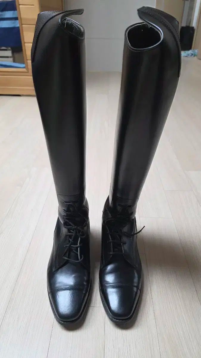 ゴールデンホース 乗馬 ロングブーツ レースアップ245