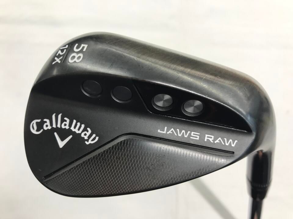 JAWS RAW ブラック 58 S200 ダイナミックゴールド HT ウェッジ キャロウェイ 最短