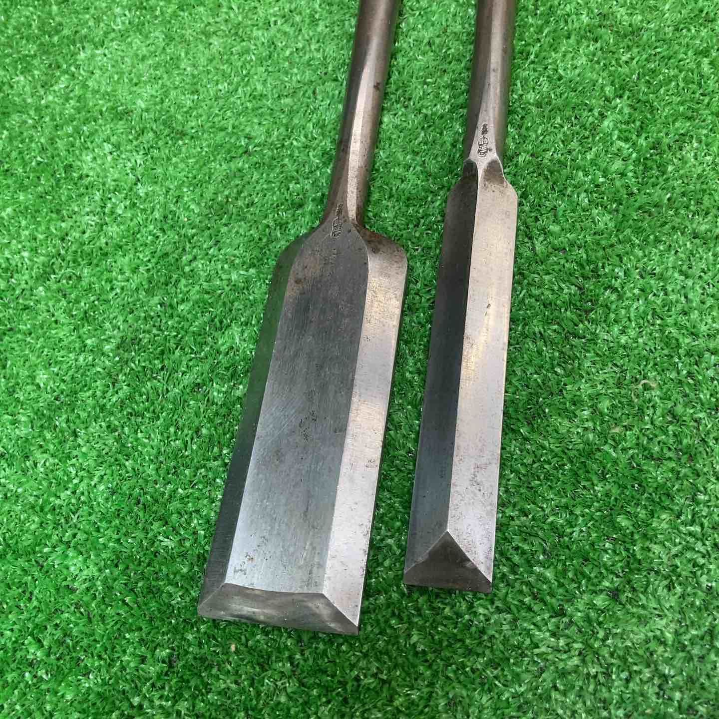 在銘 助延心 突き鑿 2本組 ノミ 和工具 岩槻店