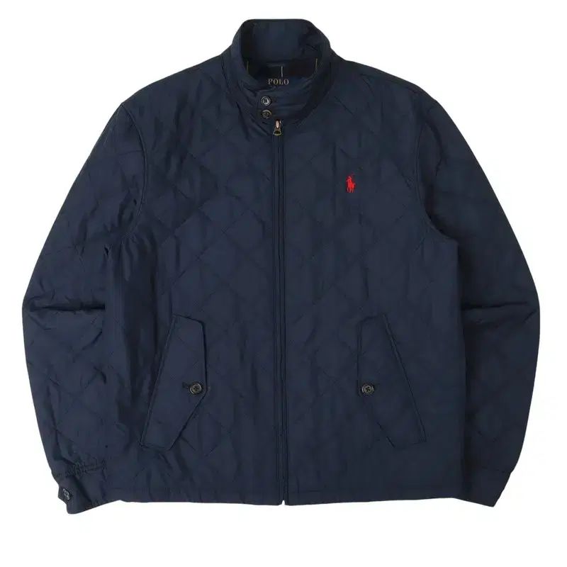 ポロラルフローレン ネイビー ハリントンジャケット キルティングジャケット