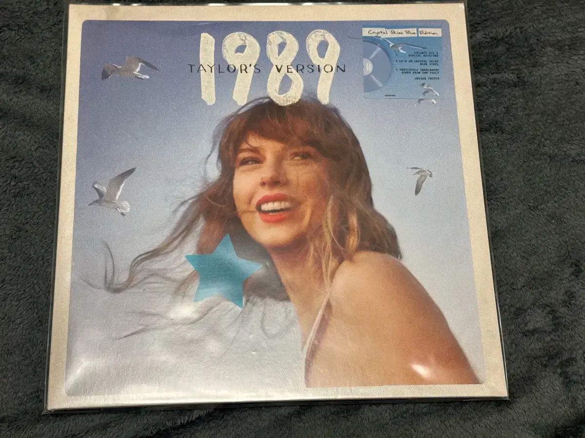 テイラー 素早く 1989 TV スカイブルー LP