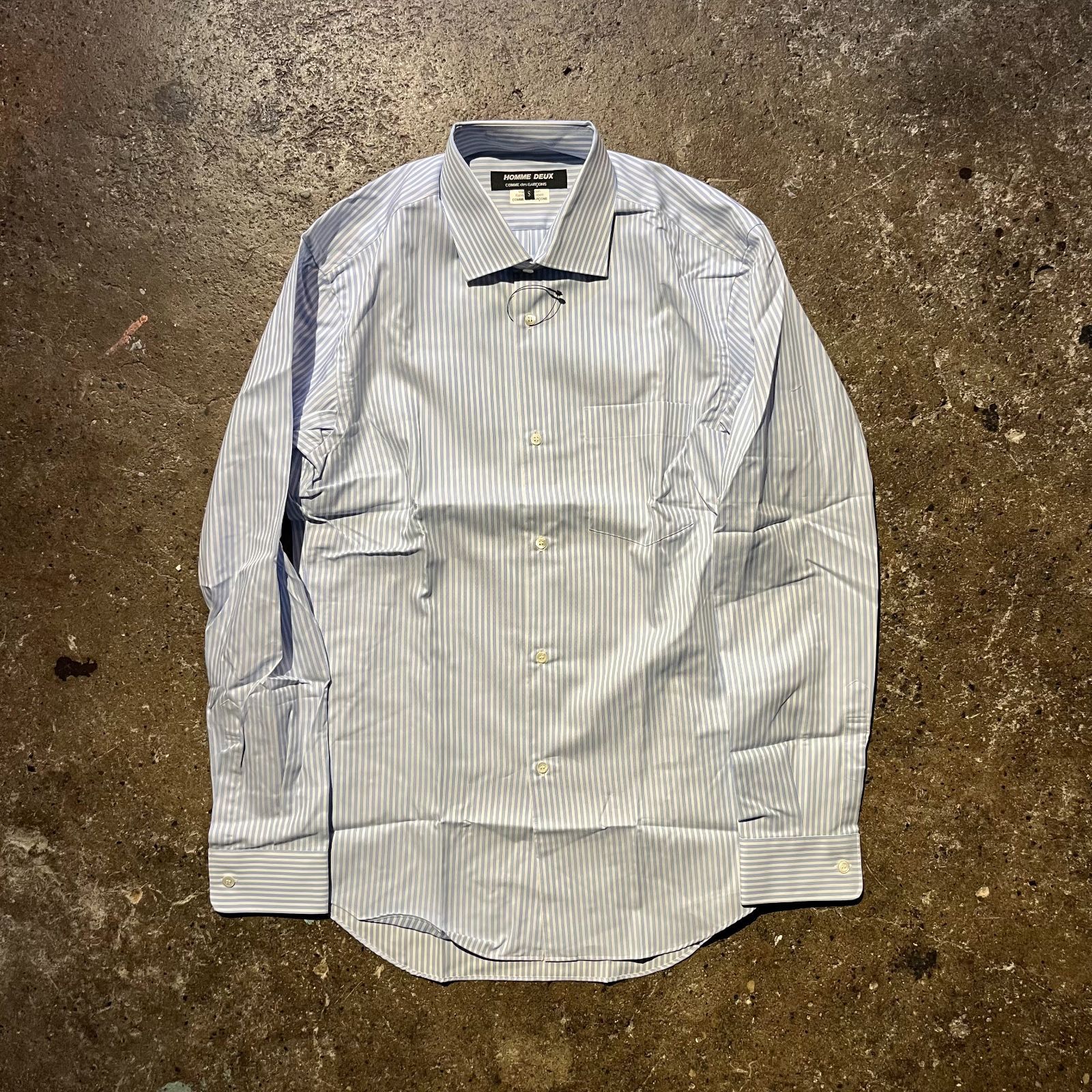 COMME des GARCONS HOMME DEUX 12ss ストライプシャツ コムデギャルソンオムドゥ 2012ss AD2011