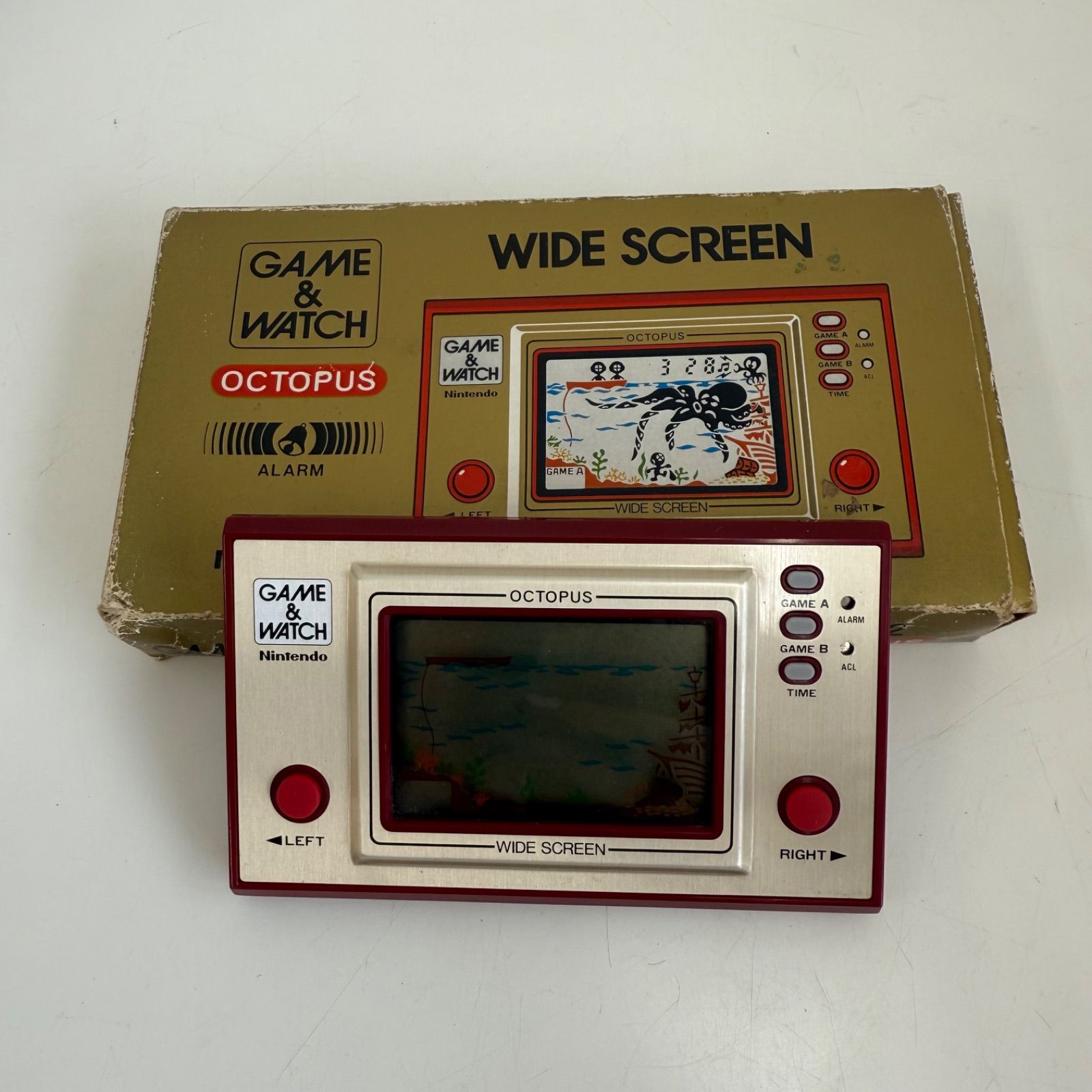 Nintendo GAME-WATCH オクトパス ワイドスクリーン