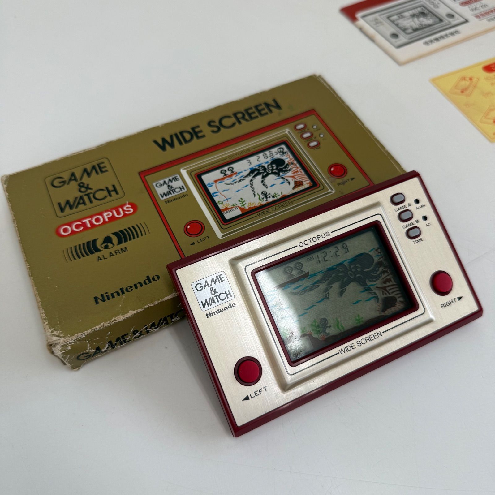 Nintendo GAME-WATCH オクトパス ワイドスクリーン