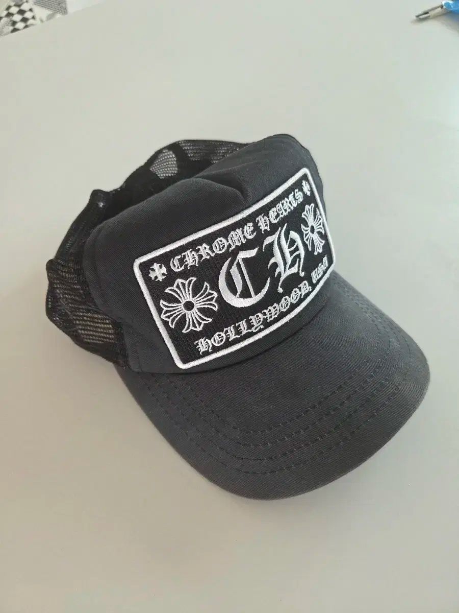 クロムハーツ CH ハリウッド トラッカーハット ブラック 帽子 キャップ