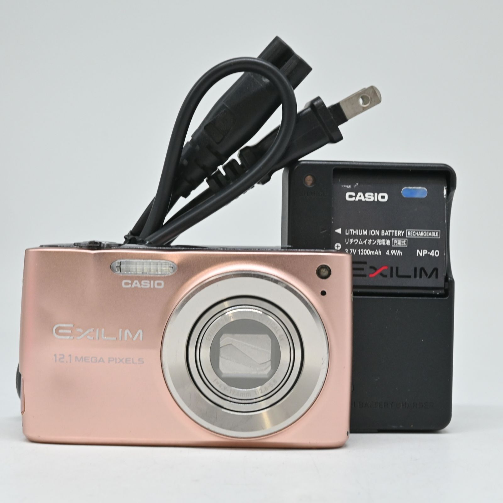 CASIO デジタルカメラ EXILIM EX-Z400 ピンク EX-Z400PK
