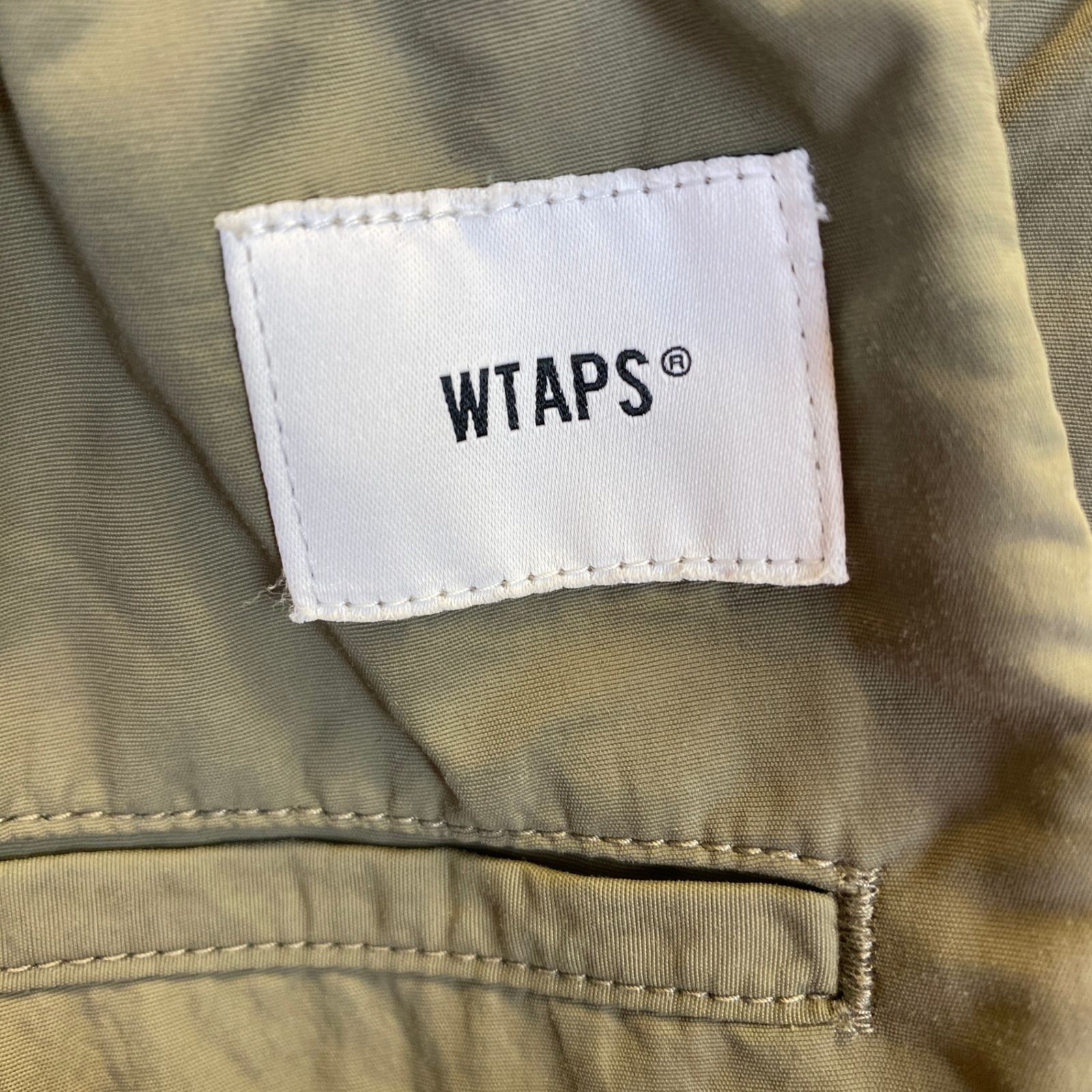Wtaps ナイロンカーゴショーツ メンズ L カーキ系【中古】 - メルカリ