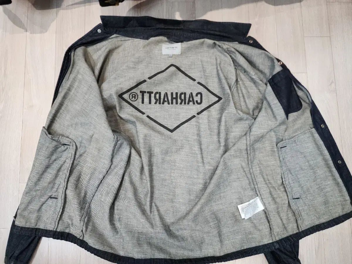 XXL カーハートダブリューアイピー デニム コーチジャケット