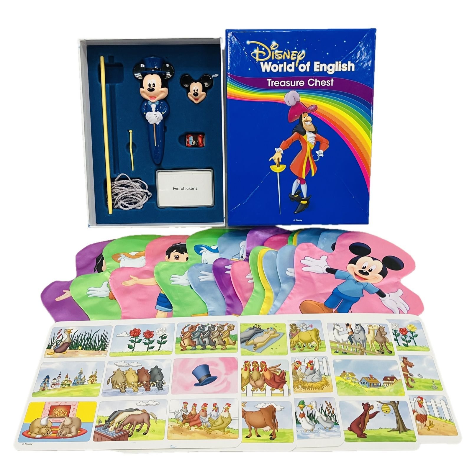 ディズニーワールドファミリー CD おもちゃ 教材セット ディズニー Disney DWE Zippy and his friends ワールドファミリー